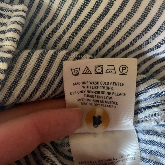 Maeve - Anthropologie yoked linen button down - Picture 6 of 6